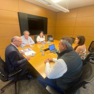 Imagem da notícia PREFEITURA PARTICIPA DE REUNIÃO COM O VICE-PRESIDENTE DO BRASIL