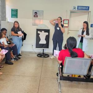 Imagem da notícia OUTUBRO ROSA: UNIDADES DE SAÚDE PROMOVEM AÇÕES DE CONSCIENTIZAÇÃO E AUTOCUIDADO