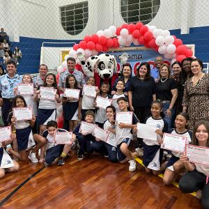 Imagem da notícia PREFEITURA CONCLUI FORMATURAS DO ‘PROGRAMA BOMBEIRO NA ESCOLA’