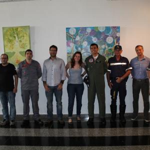 Imagem da notícia Secretaria de Cultura e Turismo tem reunião técnica com representante da Esquadrilha da Fumaça