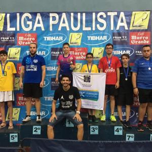 Imagem da notícia Tênis de Mesa de Jahu conquista pódios na Liga Paulista