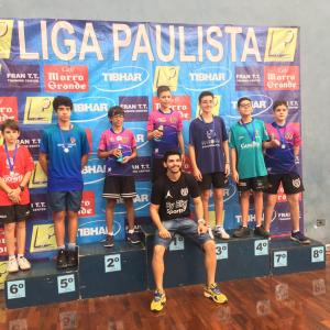 Imagem da notícia Tênis de Mesa de Jahu conquista pódios na Liga Paulista