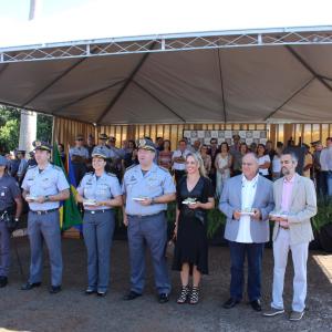Imagem da notícia Nova sede da Força Tática, Canil e Rocam em Jahu é inaugurada