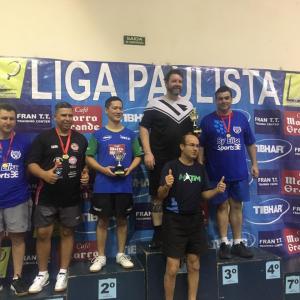 Imagem da notícia Tênis de Mesa de Jahu conquista o terceiro lugar na Liga Paulista