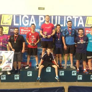 Imagem da notícia Tênis de Mesa de Jahu conquista o terceiro lugar na Liga Paulista