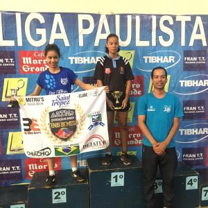Imagem da notícia Tênis de Mesa de Jahu conquista o terceiro lugar na Liga Paulista