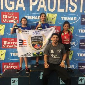 Imagem da notícia Tênis de Mesa de Jahu conquista o terceiro lugar na Liga Paulista