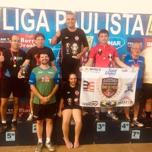 Imagem da notícia Tênis de Mesa de Jahu conquista o terceiro lugar na Liga Paulista