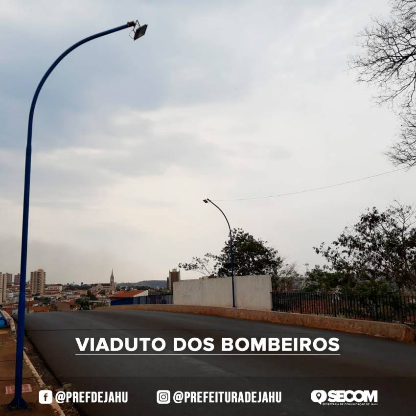 PREFEITURA PROMOVE ILUMINAÇÃO DE VIADUTOS