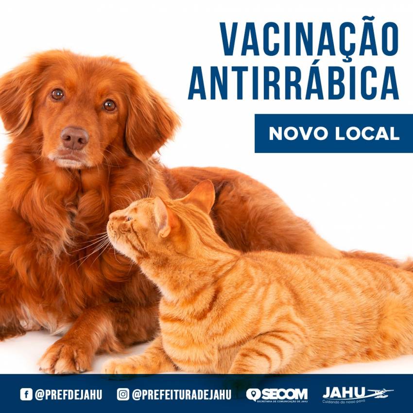 VACINAÇÃO ANTIRRÁBICA NO MARIA LUIZA IV É ALTERADA