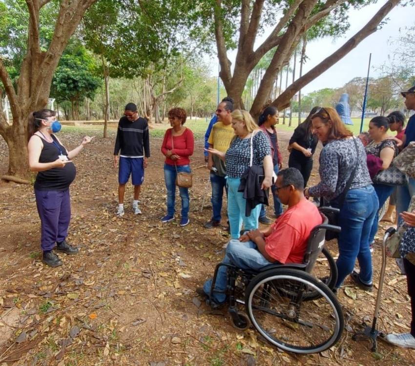 ASSOCIADOS DA AMAI VISITAM PARQUE DO RIO JAHU