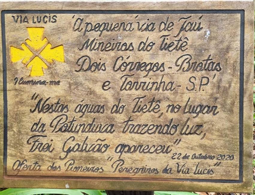 CAMINHO VIA LUCIS PASSA POR MANUTENÇÃO