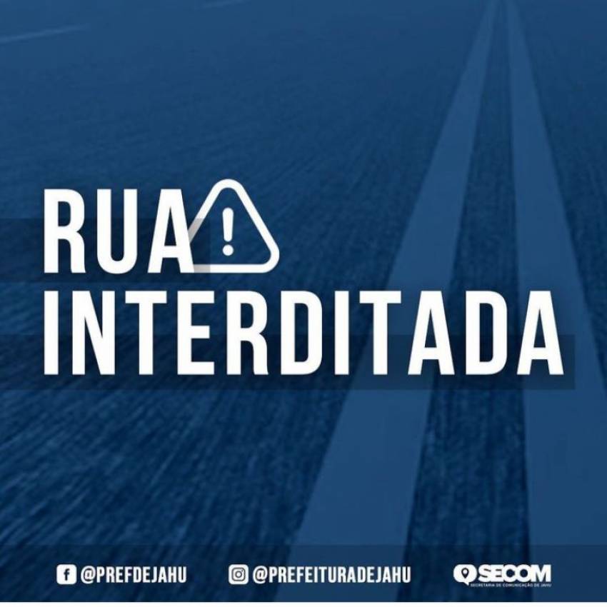 POTUNDUVA: PASSAGEM DE NÍVEL DA FERROVIA NA RUA SÃO JOSÉ SERÁ INTERDITADA PARA OBRAS NESTE SÁBADO