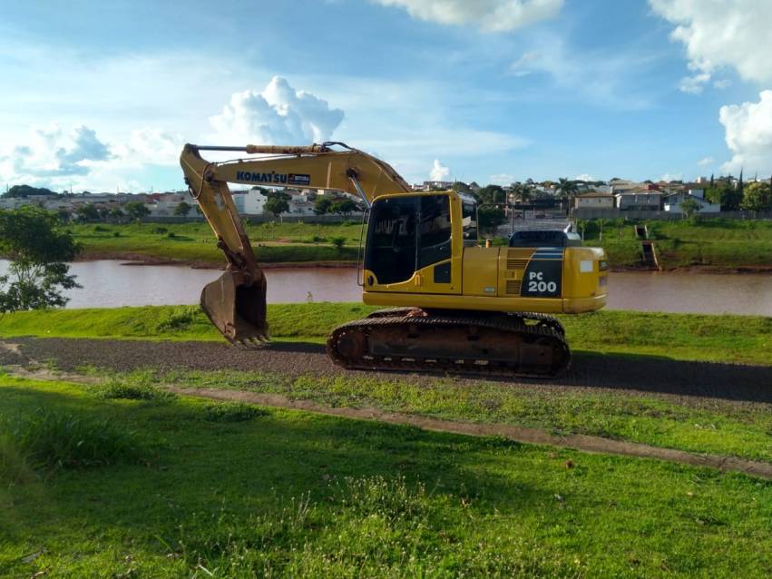 LAGO DO SILVÉRIO PASSA POR OBRAS DE MANUTENÇÃO