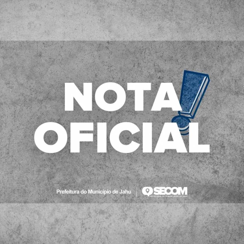 NOTA SOBRE COLETA DE RESÍDUOS DOMICILIARES