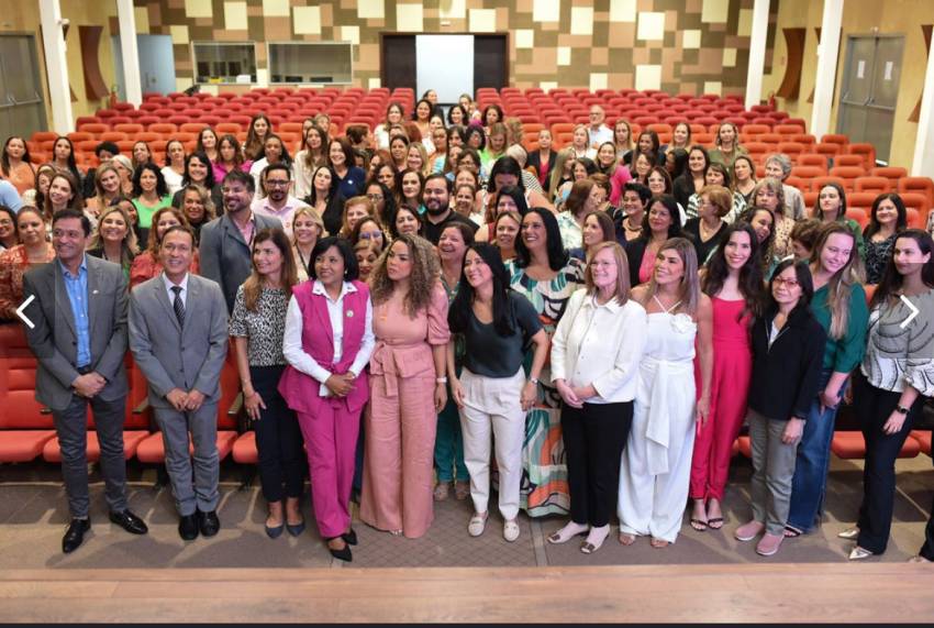 JAHU PARTICIPA DE EVENTO COM PRIMEIRA-DAMA DO ESTADO