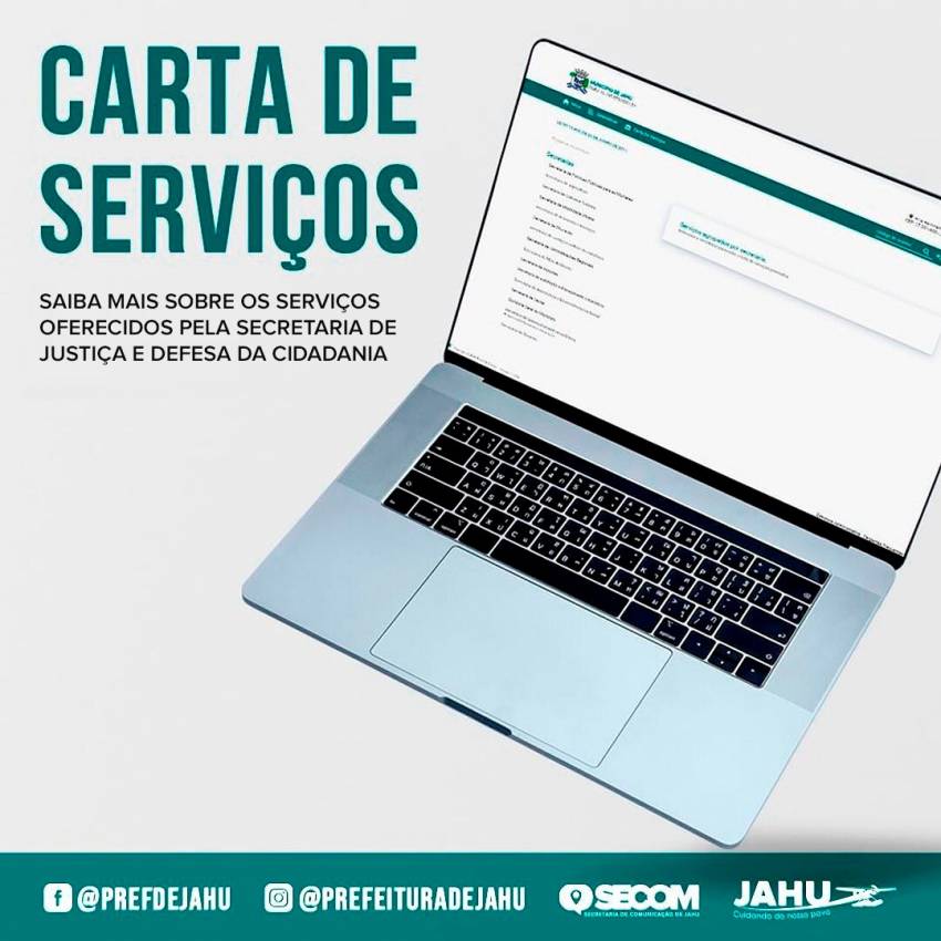 CARTA DE SERVIÇOS: SAIBA MAIS SOBRE OS SERVIÇOS OFERECIDOS PELA SECRETARIA DE JUSTIÇA E DEFESA DA CIDADANIA