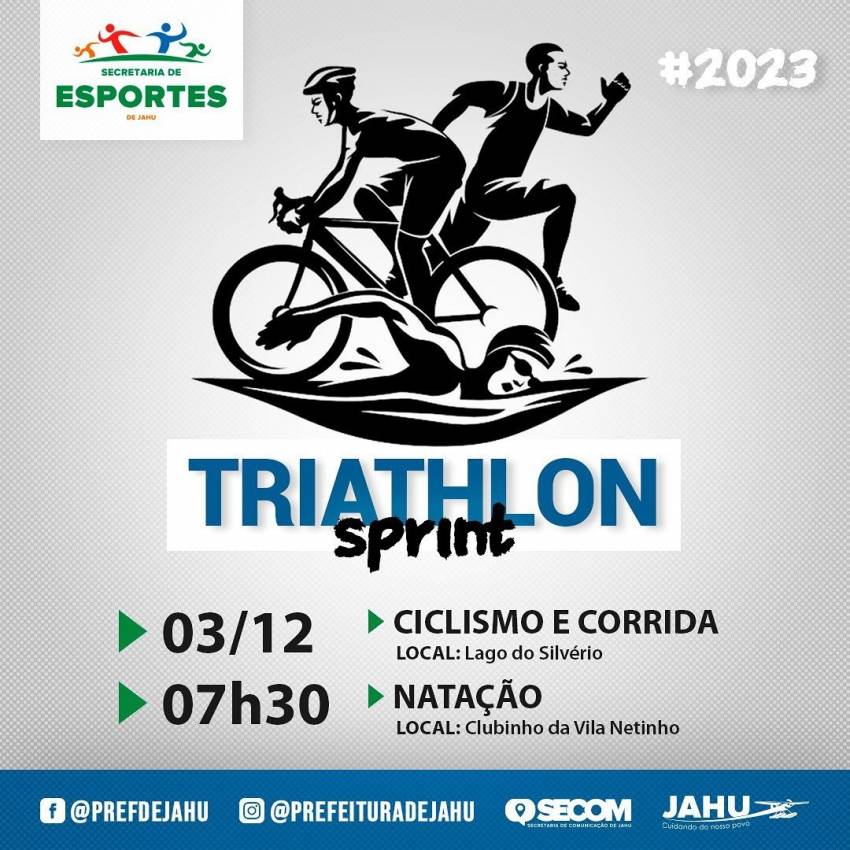 INSCRIÇÕES PARA O TRIATHLON SPRINT SE ENCERRAM HOJE (29)