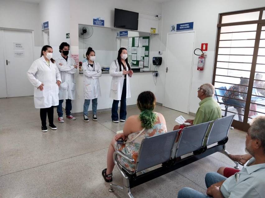COMBATE À DENGUE - PALESTRAS EM UNIDADES DE SAÚDE