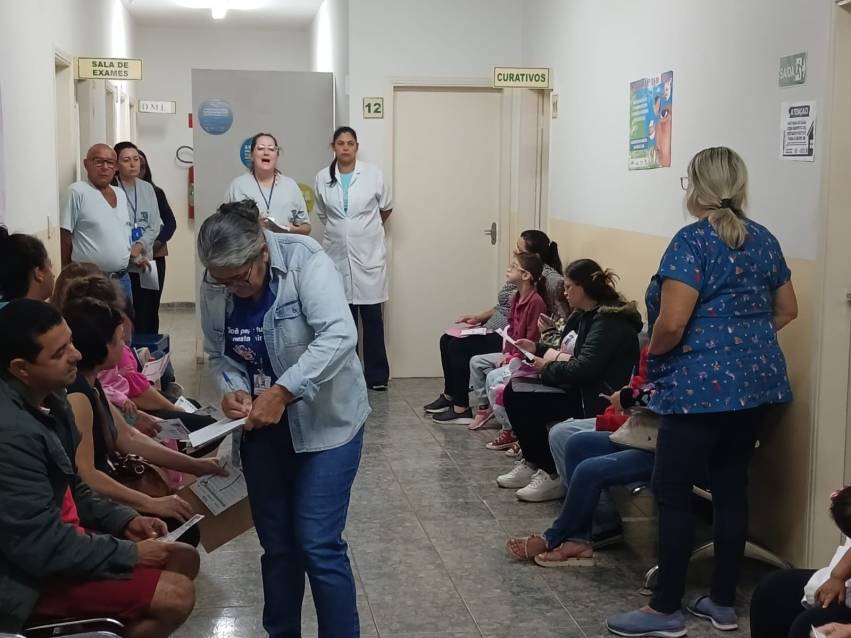 COMBATE À DENGUE É TEMA DE PALESTRAS EM UNIDADES DE SAÚDE