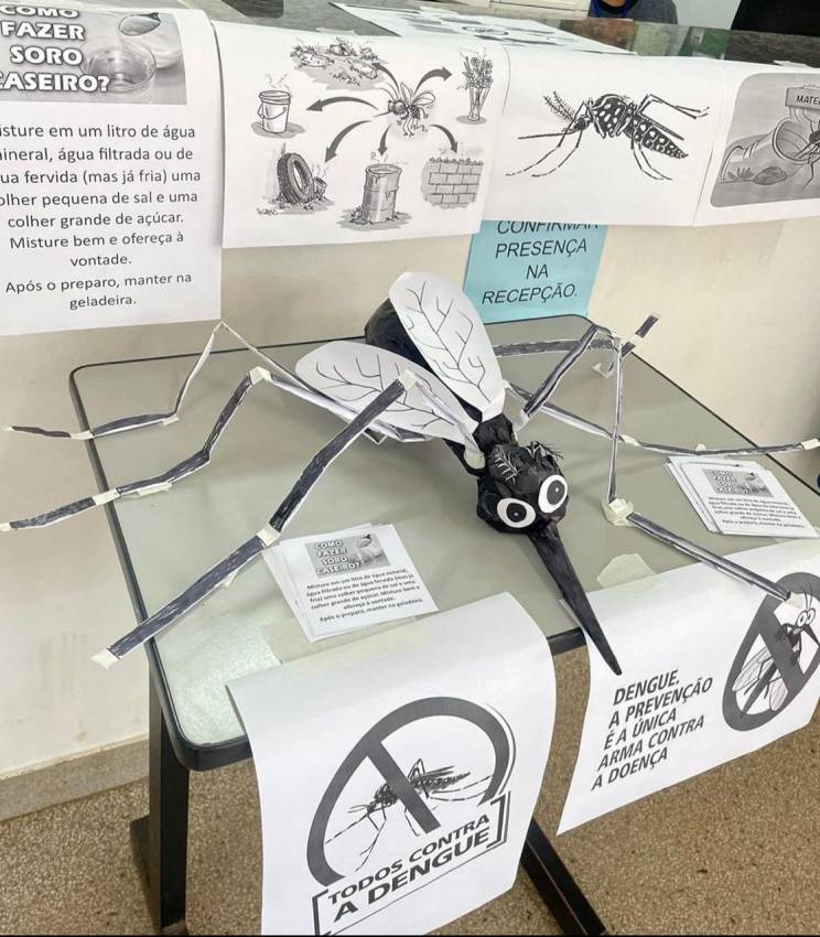 COMBATE À DENGUE — PALESTRA NA UBS MARIA LUIZA IV