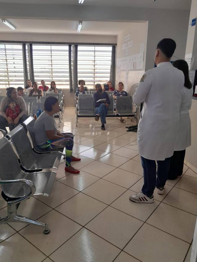 DENGUE É TEMA DE PALESTRA NA UBS PIRES I