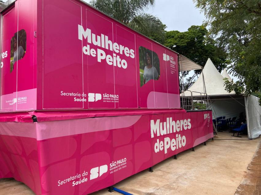 CARRETA DA MAMOGRAFIA SEGUE ATENDENDO NA NOSSA CIDADE ATÉ SÁBADO (08)