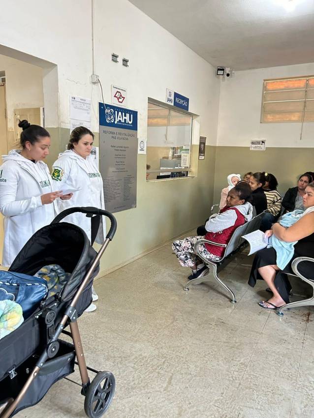COMBATE À DENGUE É TEMA DE PALESTRA NA UBS VILA NOVA