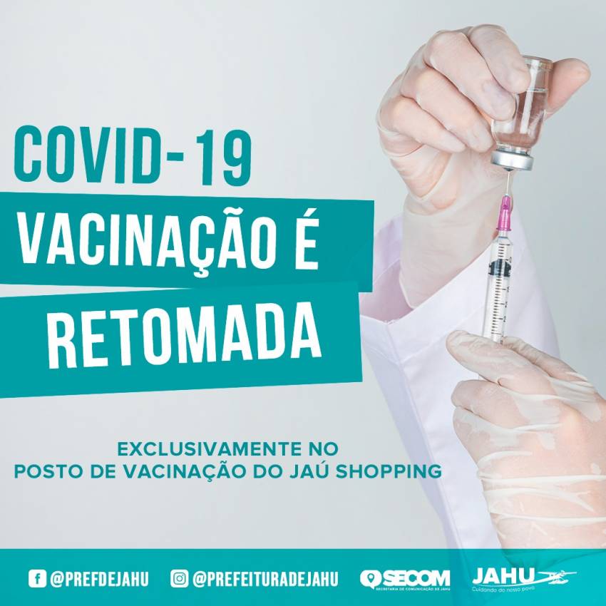 VACINAÇÃO CONTRA COVID-19 É RETOMADA COM A MONOVALENTE XBB