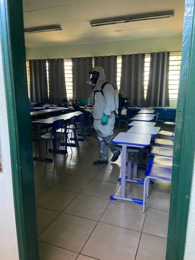 DENGUE - NEBULIZAÇÃO COSTAL EM ESCOLAS