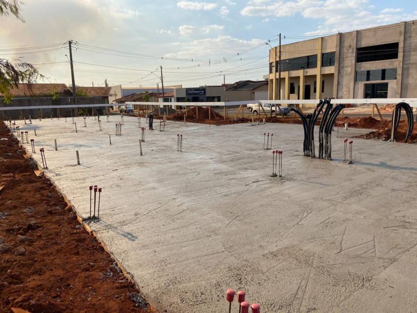 NOVA UNIDADE DE SAÚDE EM POTUNDUVA - OBRAS AVANÇAM