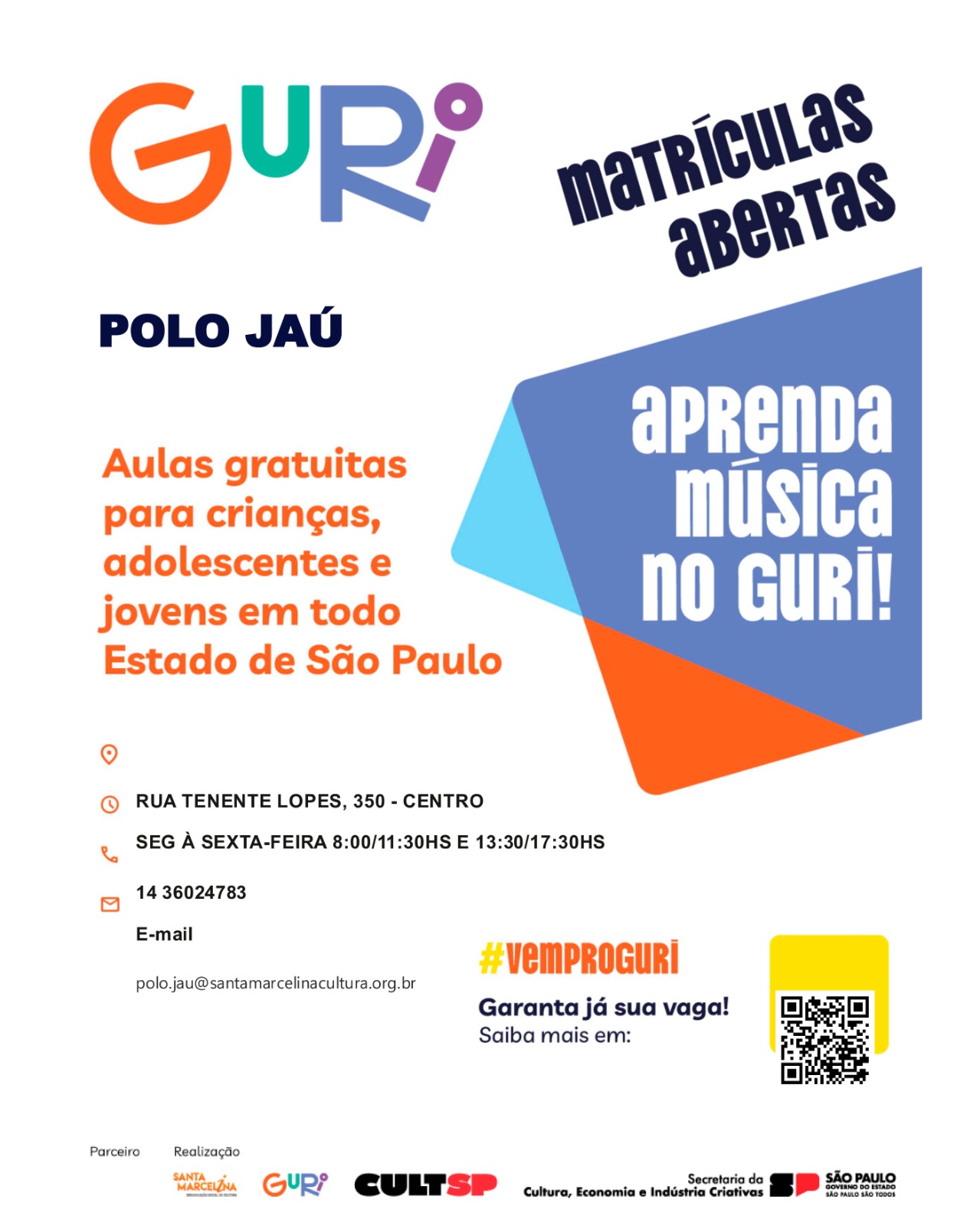 GURI: VAMOS FAZER UM CURSO GRATUITO DE MÚSICA?