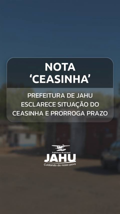 NOTA - CEASINHA