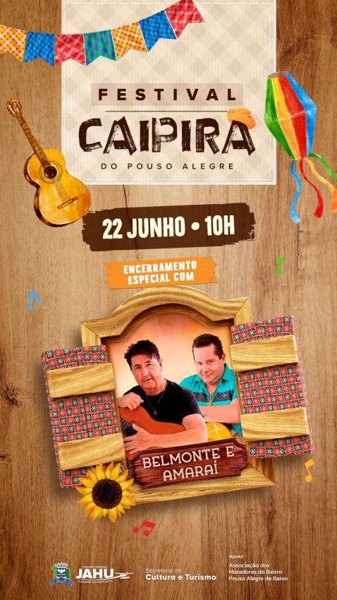 VEM AÍ BELMONTE & AMARAÍ NO 'FESTIVAL CAIPIRA'