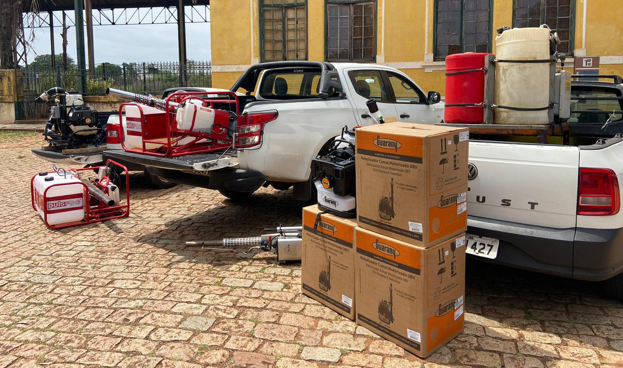 COMBATE À DENGUE GANHA REFORÇO DE NOVOS EQUIPAMENTOS
