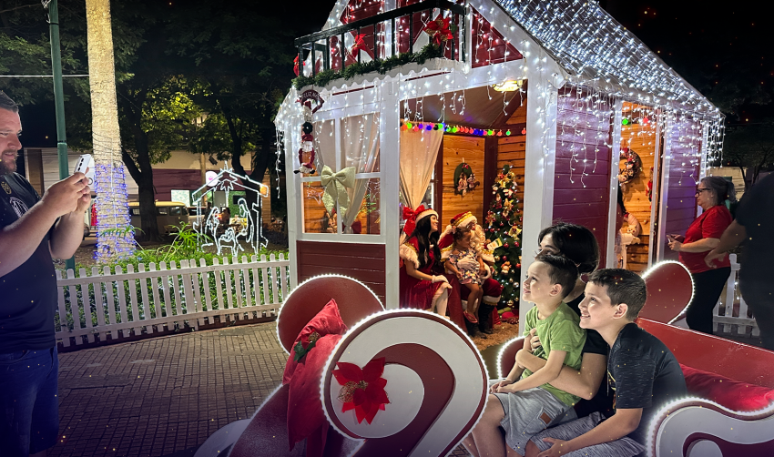 CONFIRA A PROGRAMAÇÃO DA CASINHA DO PAPAI NOEL PARA ESTE FINAL DE SEMANA