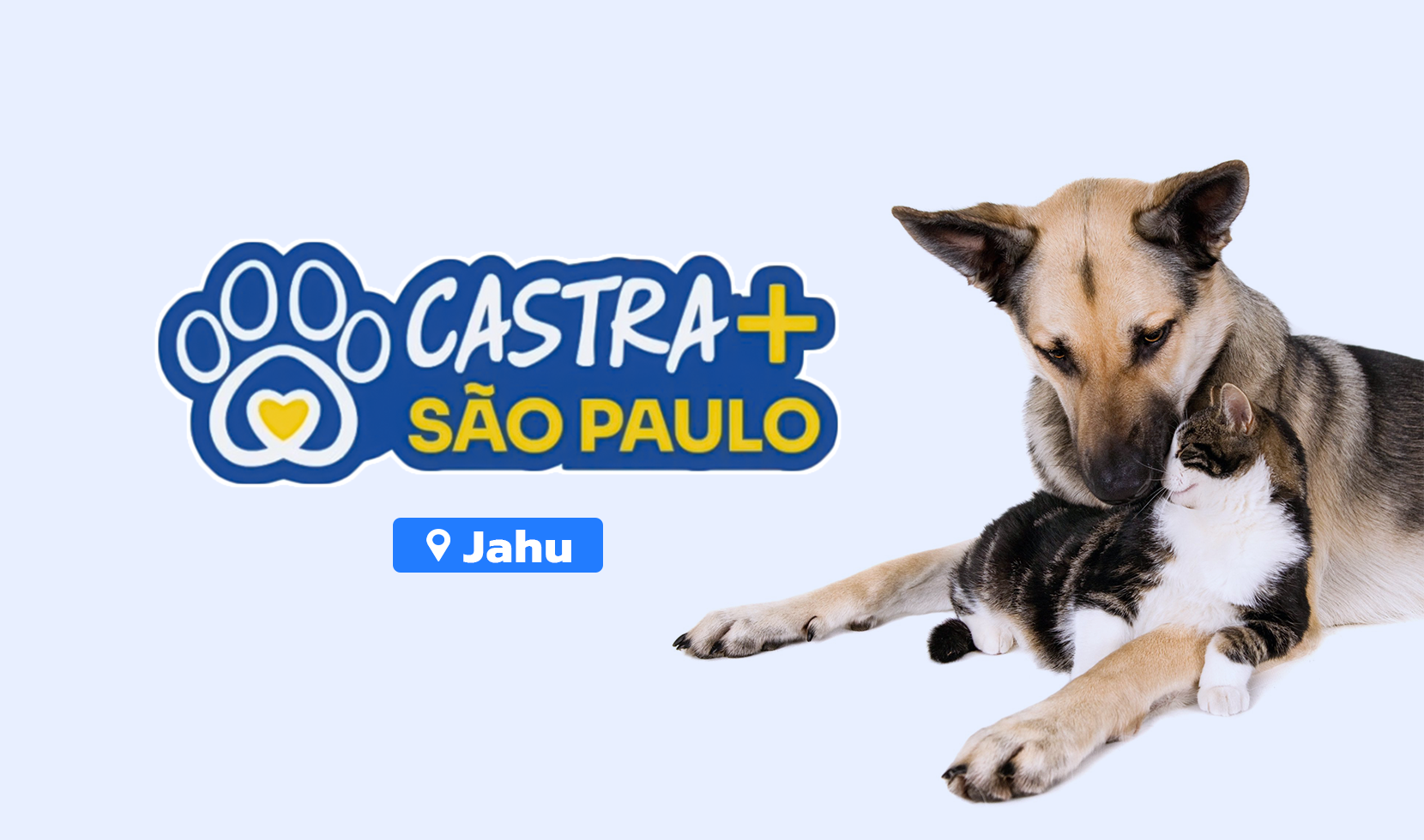 MUTIRÃO DE CASTRAÇÃO DIAS 16 E 17/12: JÁ CADASTROU SEU PET?