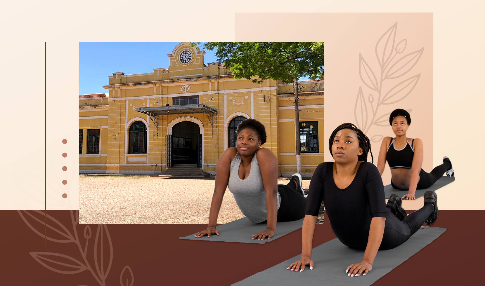 SÁBADO (28) TEM YOGA E UM CAFÉ DA MANHÃ ESPECIAL NA ESTAÇÃO FERROVIÁRIA