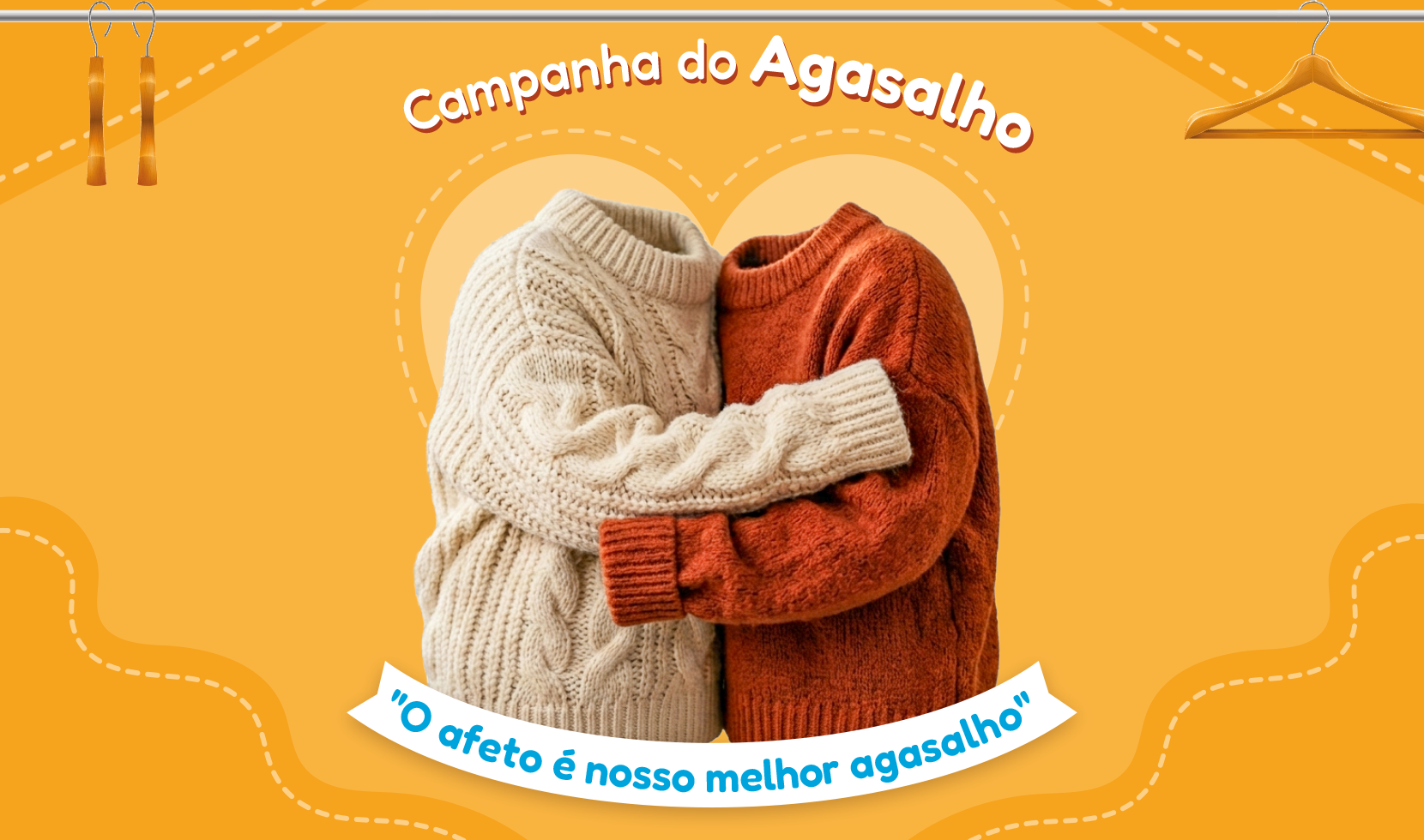 CAMPANHA DO AGASALHO: O FRIO CHEGOU — E COM ELE, A CHANCE DE FAZER A DIFERENÇA