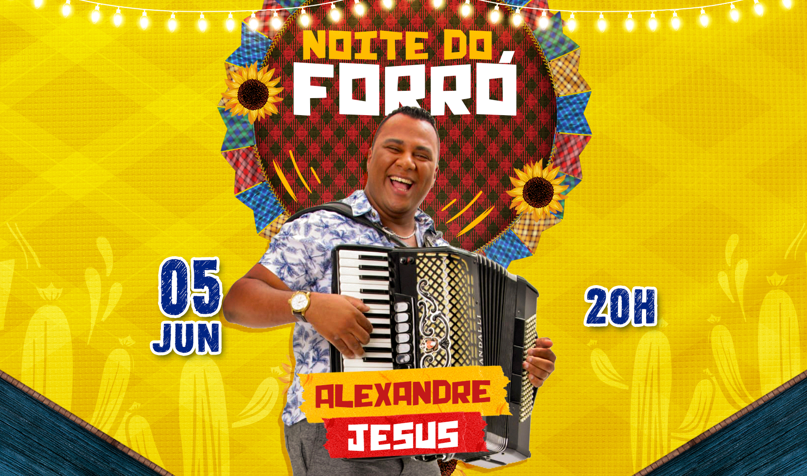 05/06 – NOITE DE FORRÓ GRATUITO NO ‘FLÁVIO DE MELLO’