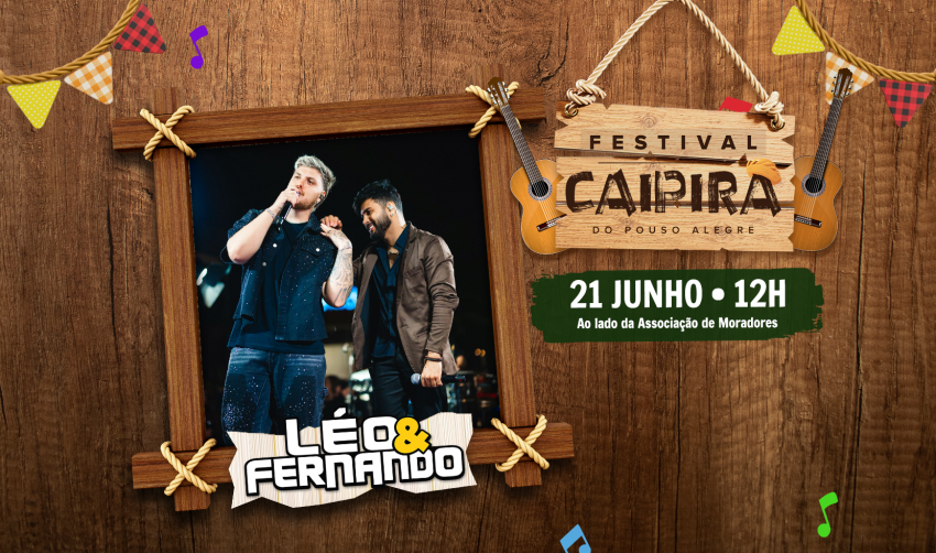 FESTIVAL CAIPIRA: O SEU ALMOÇO DE DOMINGO MAIS ANIMADO!