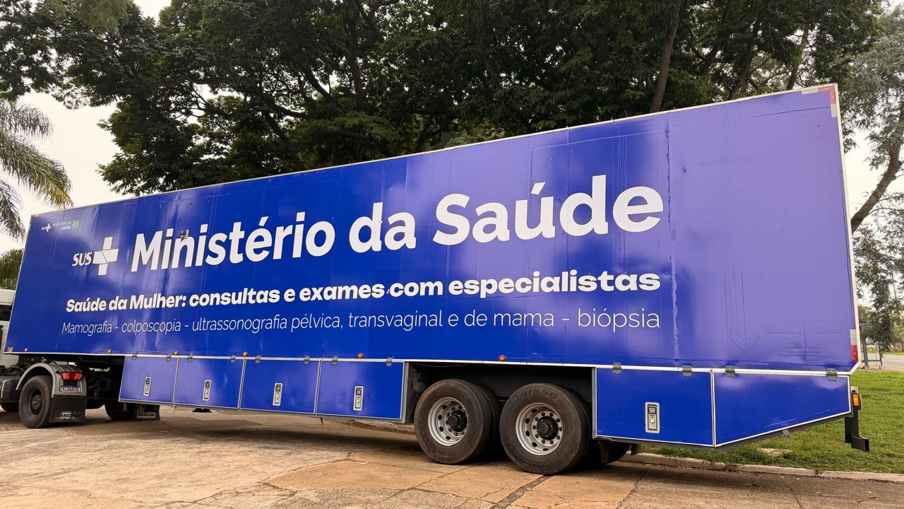 JAHU RECEBE CARRETA DA SAÚDE DA MULHER