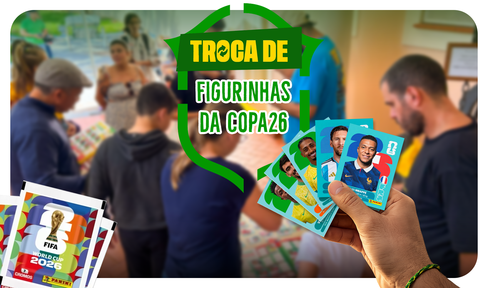 ÚLTIMA CHANCE PARA TROCAR SUAS FIGURINHAS!