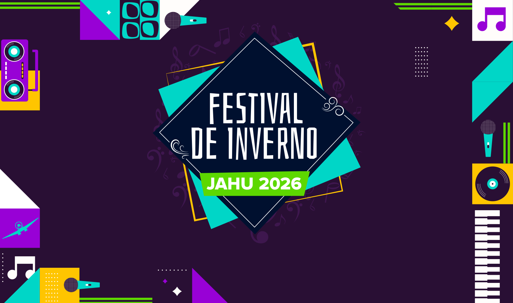 FESTIVAL DE INVERNO: FIM DE SEMANA TEM MÚSICA PARA TODOS OS GOSTOS!