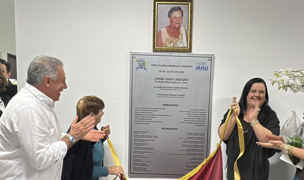PREFEITURA INAUGURA CMEI 'ZULEIKA MASSOLA CASSARO', NO CIDADE ALTA