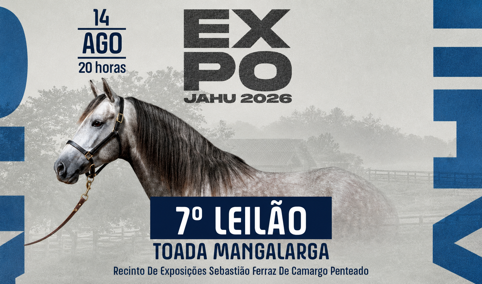 A TRADIÇÃO E A ELEGÂNCIA DO MANGALARGA NA EXPOJAHU