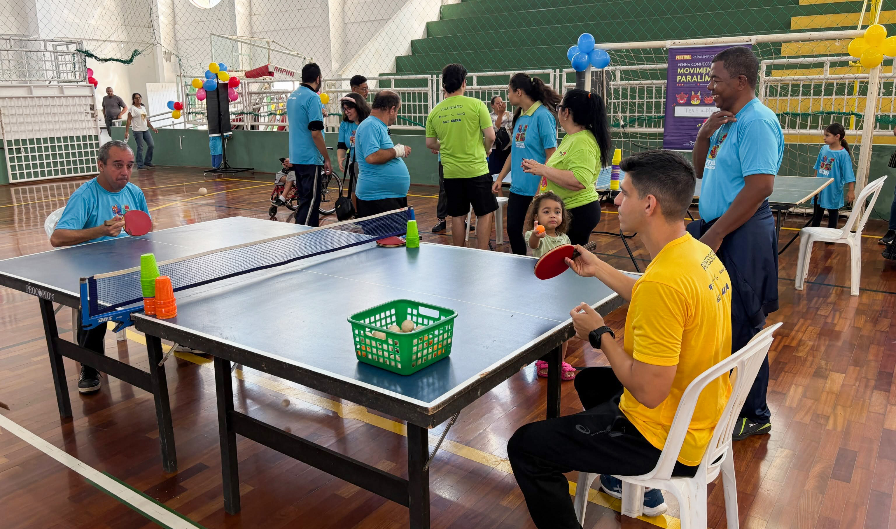 ‘FESTIVAL PARALÍMPICO’ PROMOVE MANHÃ DE ESPORTE E INCLUSÃO