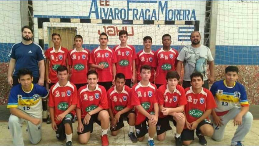 Handebol jauense: equipe infantil masculino vence Lins