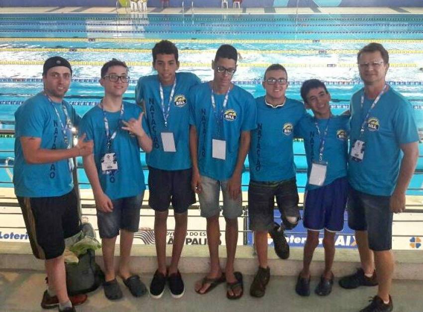 Natação jauense paraolímpica: conquista de medalhas no Circuito Caixa em São Paulo