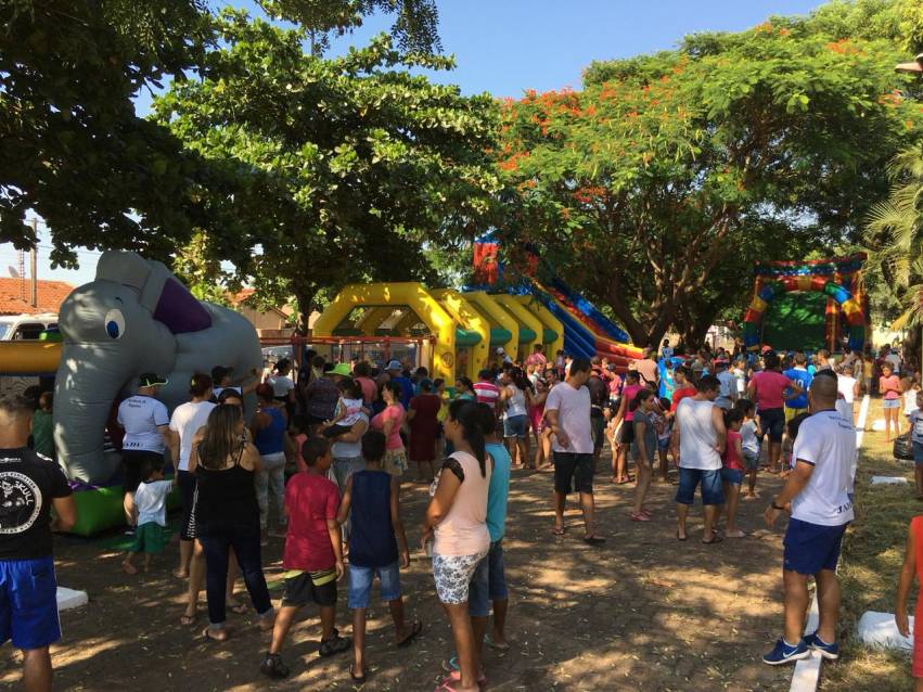 Prefeitura promove manhã de recreação no Distrito de Potunduva - FOTOS